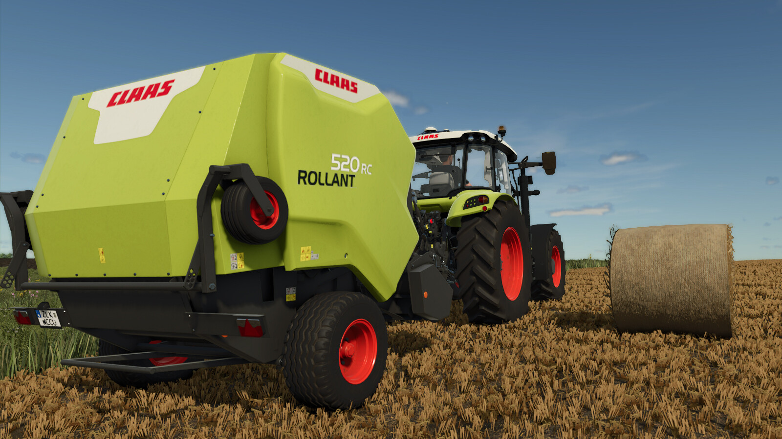 LS25,Geräte,Ballentechnik,Rundballenpressen,Claas Rollant 520