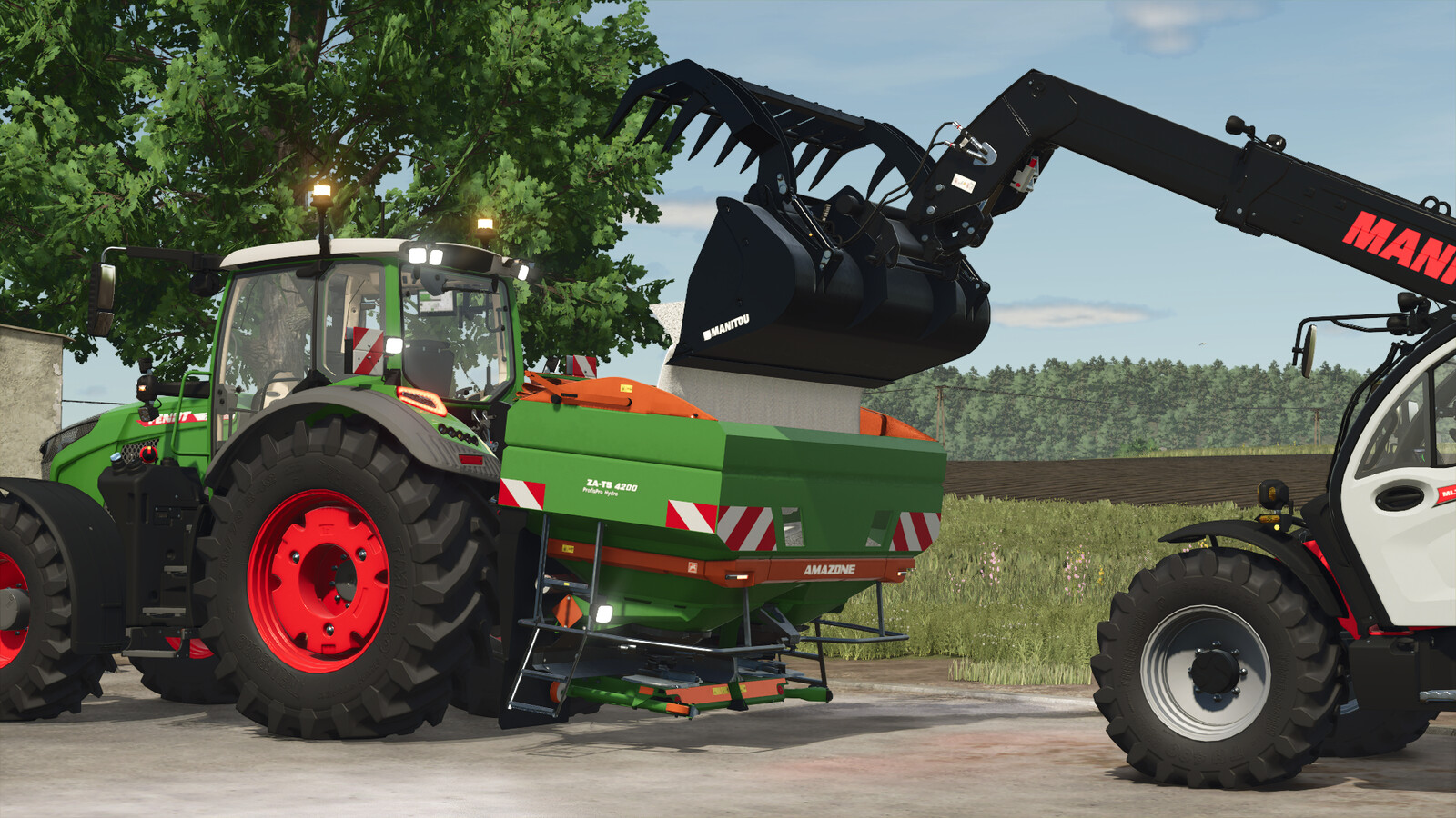 LS25,Geräte,Ertragsteigerung,Düngerstreuer,Amazone ZA-TS 4200