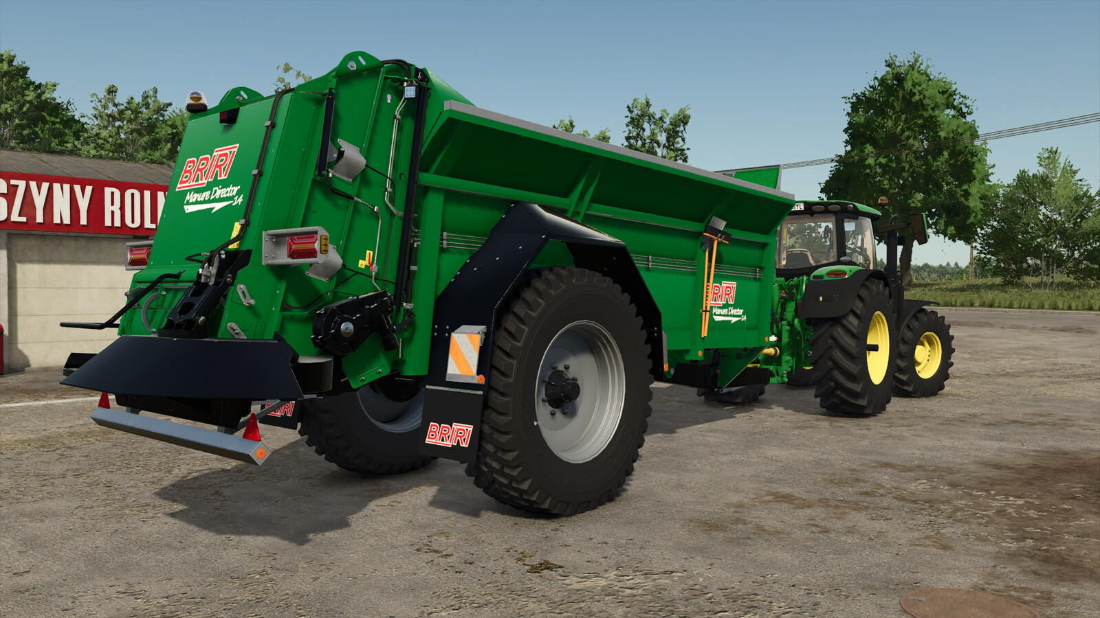 LS25,Geräte,Ertragsteigerung,Miststreuer,Briri Manure Director 14