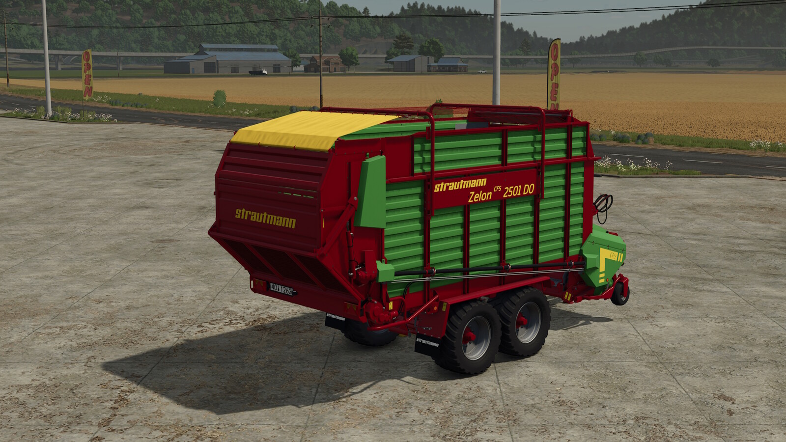 LS25,Geräte,Grünlandtechnik,Ladewagen,Strautmann ZELON CFS 2501 DO