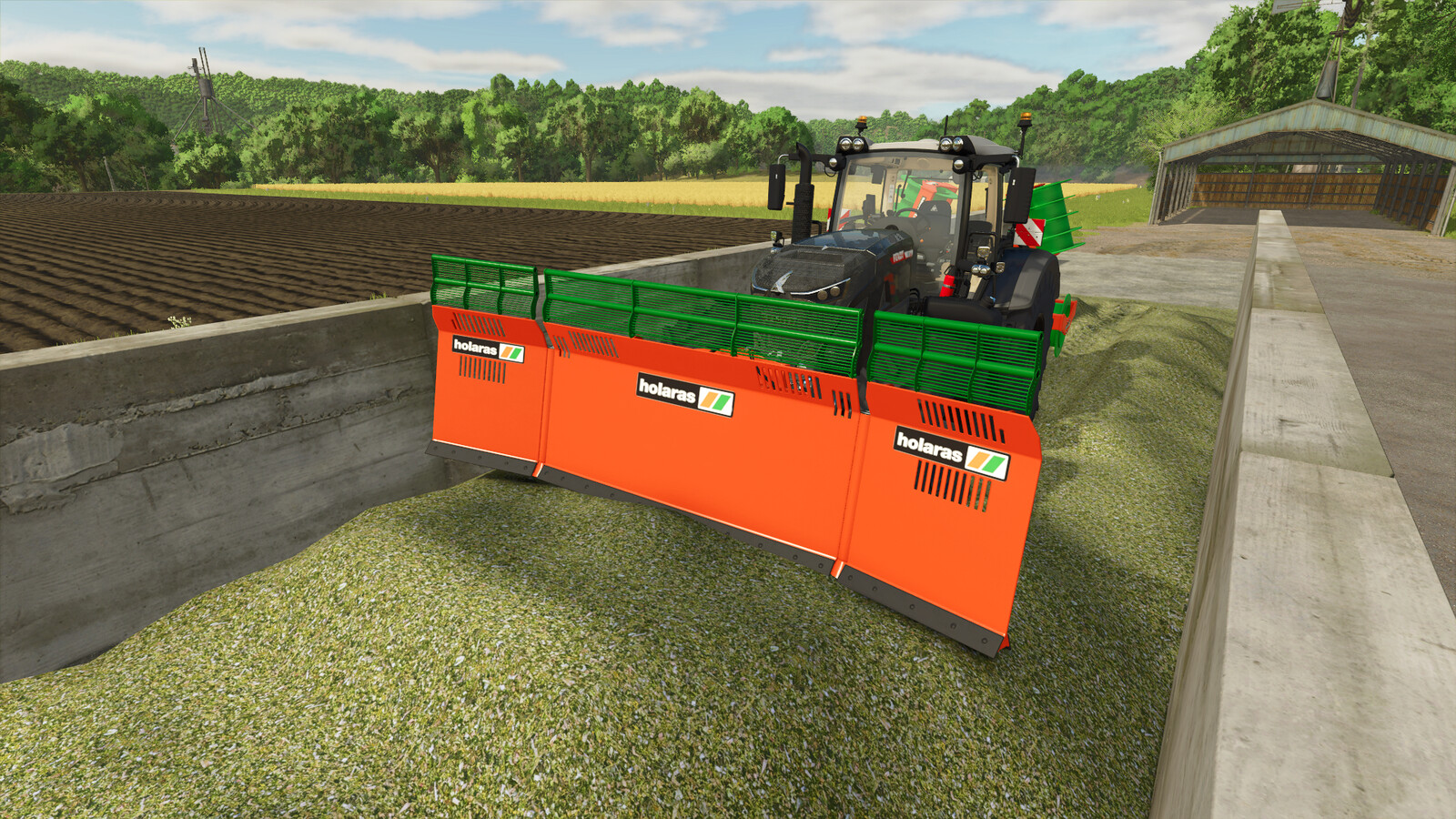 LS25,Geräte,Silagetechnik,,Holaras MES 400 Und Saphir