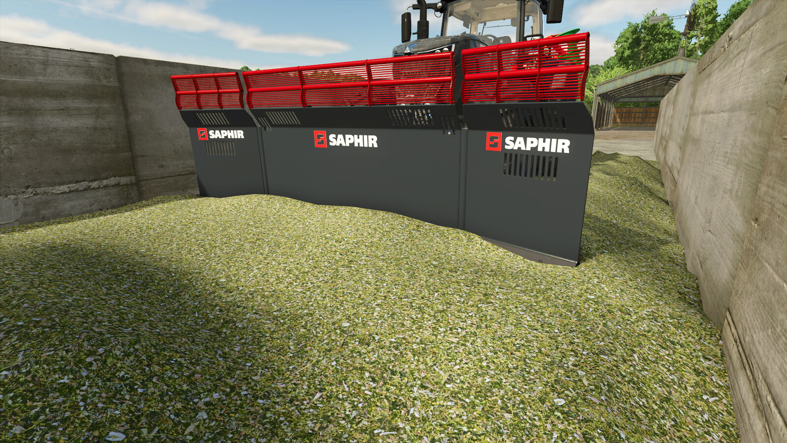 LS25,Geräte,Silagetechnik,,Holaras MES 400 Und Saphir