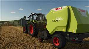 landwirtschafts farming simulator ls fs 25 2025 ls25 fs22 ls2025 fs2025 mods free download farm sim Claas Rollant 520 1.0.0.0