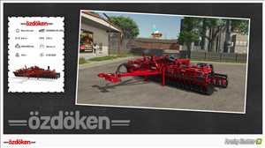 landwirtschafts farming simulator ls fs 25 2025 ls25 fs22 ls2025 fs2025 mods free download farm sim Özdöken Evodisc-K Pack 1.0.0.0