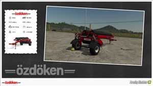 landwirtschafts farming simulator ls fs 25 2025 ls25 fs22 ls2025 fs2025 mods free download farm sim Özdöken RC 950 1.0.0.0