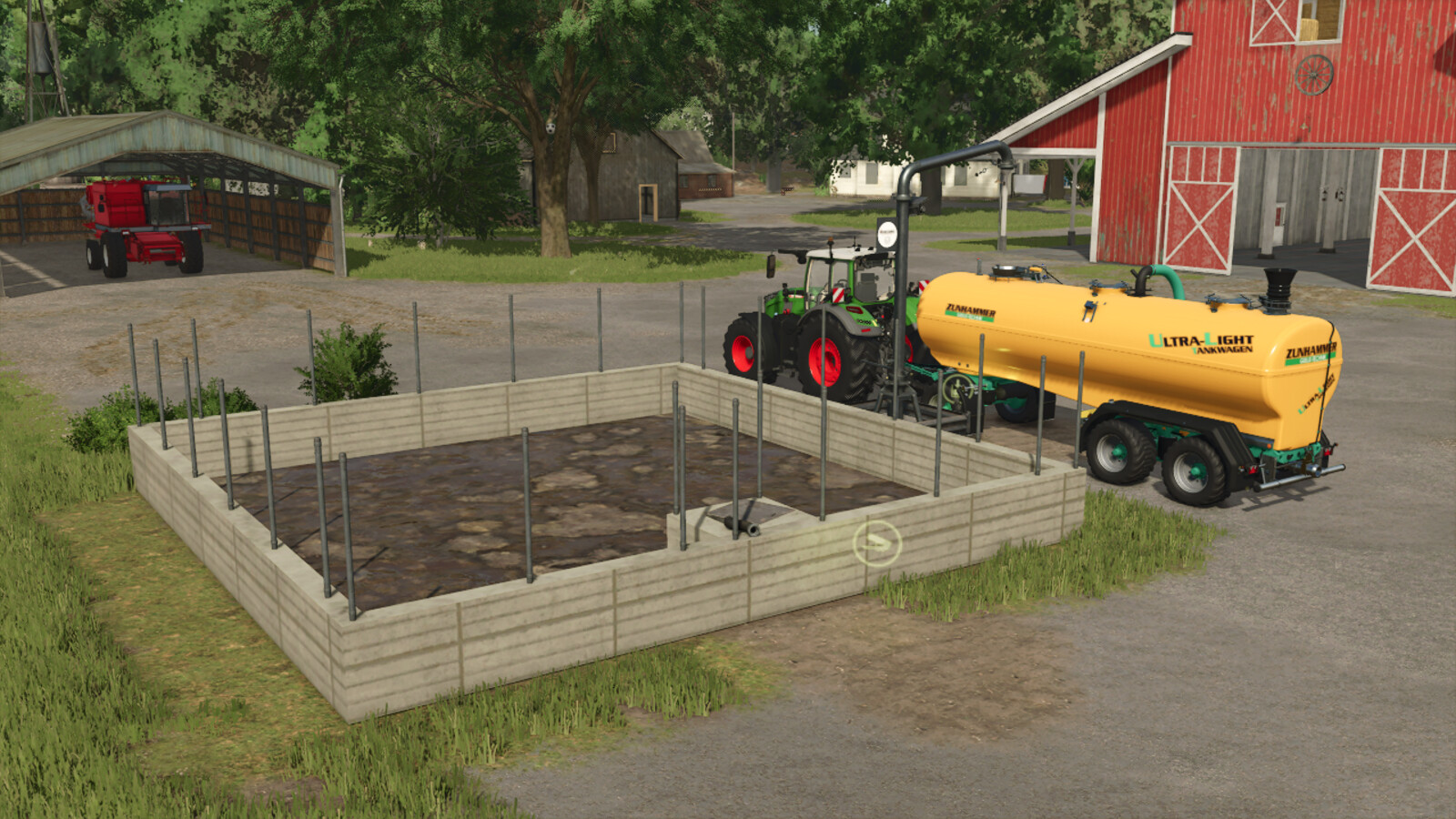 landwirtschafts farming simulator ls fs 25 2025 ls25 fs22 ls2025 fs2025 mods free download farm sim Quadratisches Güllelager 1.0.0.0