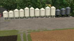 landwirtschafts farming simulator ls fs 25 2025 ls25 fs22 ls2025 fs2025 mods free download farm sim Meridian Getreidesilo Pack 1.0.0.0