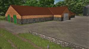 landwirtschafts farming simulator ls fs 25 2025 ls25 fs22 ls2025 fs2025 mods free download farm sim Backsteinhalle Mit Werkstatt 1.0.0.0