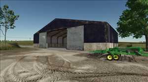 landwirtschafts farming simulator ls fs 25 2025 ls25 fs22 ls2025 fs2025 mods free download farm sim Britische Getreideschuppen 1.0.0.0