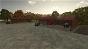 landwirtschafts farming simulator ls fs 25 2025 ls25 fs22 ls2025 fs2025 mods free download farm sim Holz Unterstand Set 1.0.0.0