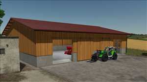 landwirtschafts farming simulator ls fs 25 2025 ls25 fs22 ls2025 fs2025 mods free download farm sim Holzscheune Mit Lageregalen 1.0.0.0