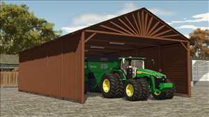 landwirtschafts farming simulator ls fs 25 2025 ls25 fs22 ls2025 fs2025 mods free download farm sim Moderner Holzschuppen 1.0.0.0