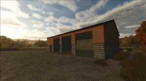 landwirtschafts farming simulator ls fs 25 2025 ls25 fs22 ls2025 fs2025 mods free download farm sim Verkleideter Maschinenschuppen Aus Holz 1.0.0.0