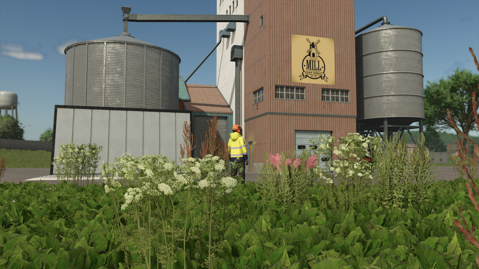 LS25,Maps & Gebäude,Platzierbare Objekte,Produktionsstätten,Modernisierte Getreidemühle