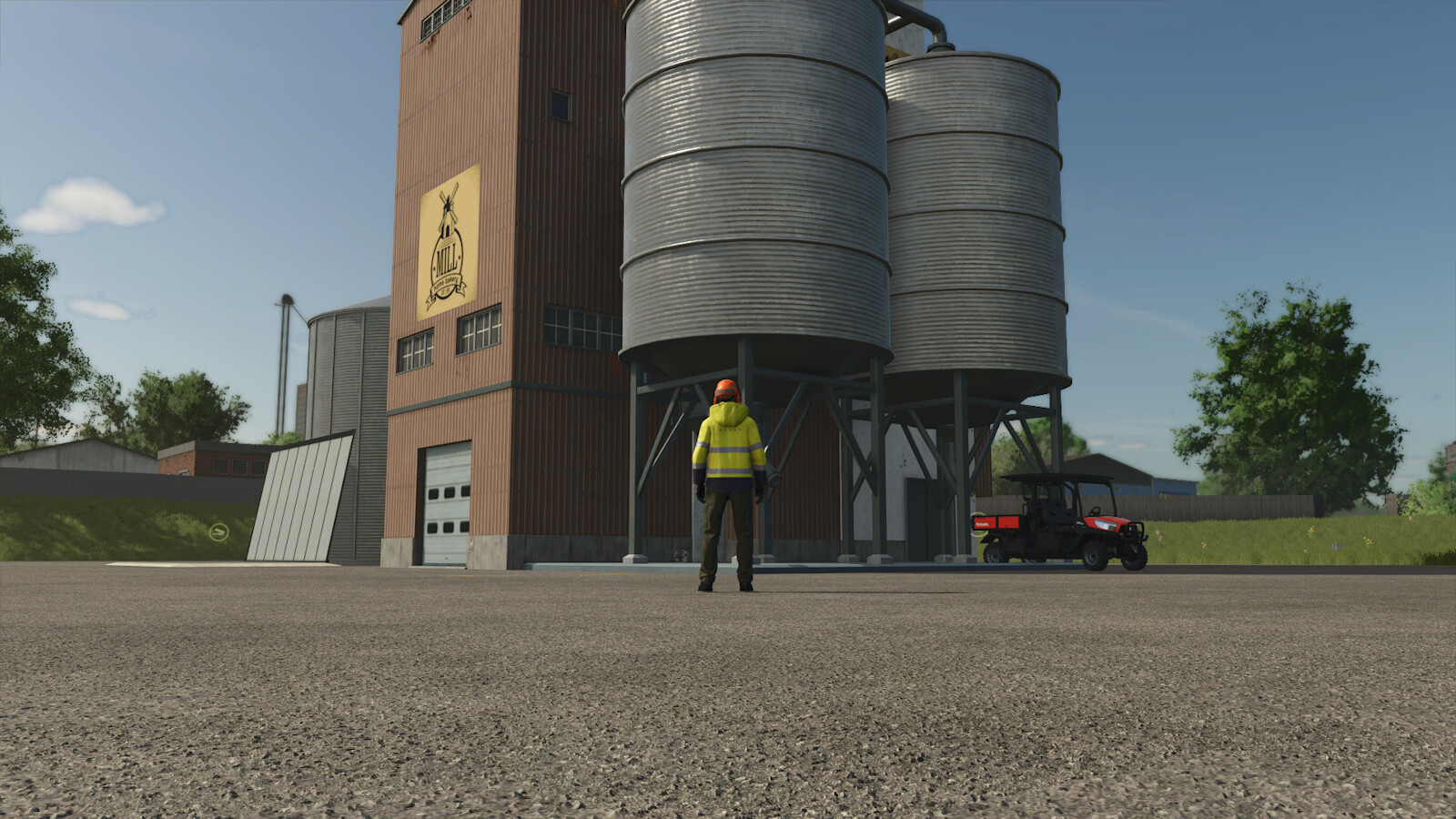 LS25,Maps & Gebäude,Platzierbare Objekte,Produktionsstätten,Modernisierte Getreidemühle