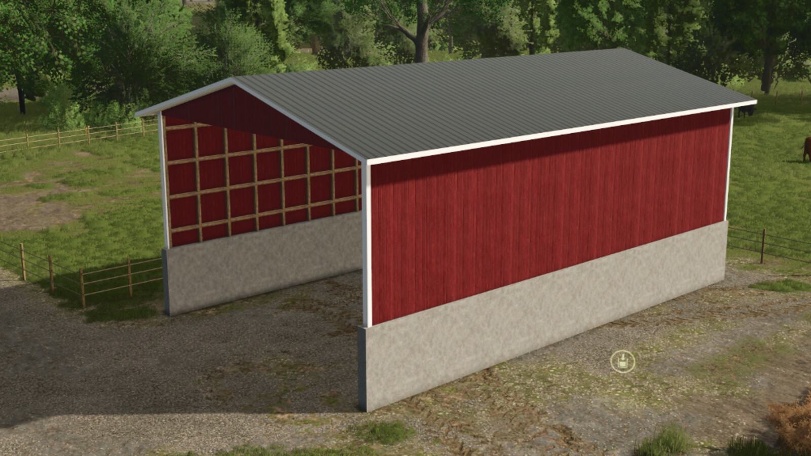 landwirtschafts farming simulator ls fs 25 2025 ls25 fs22 ls2025 fs2025 mods free download farm sim Misthaufen Mit Dach 1.0.0.0