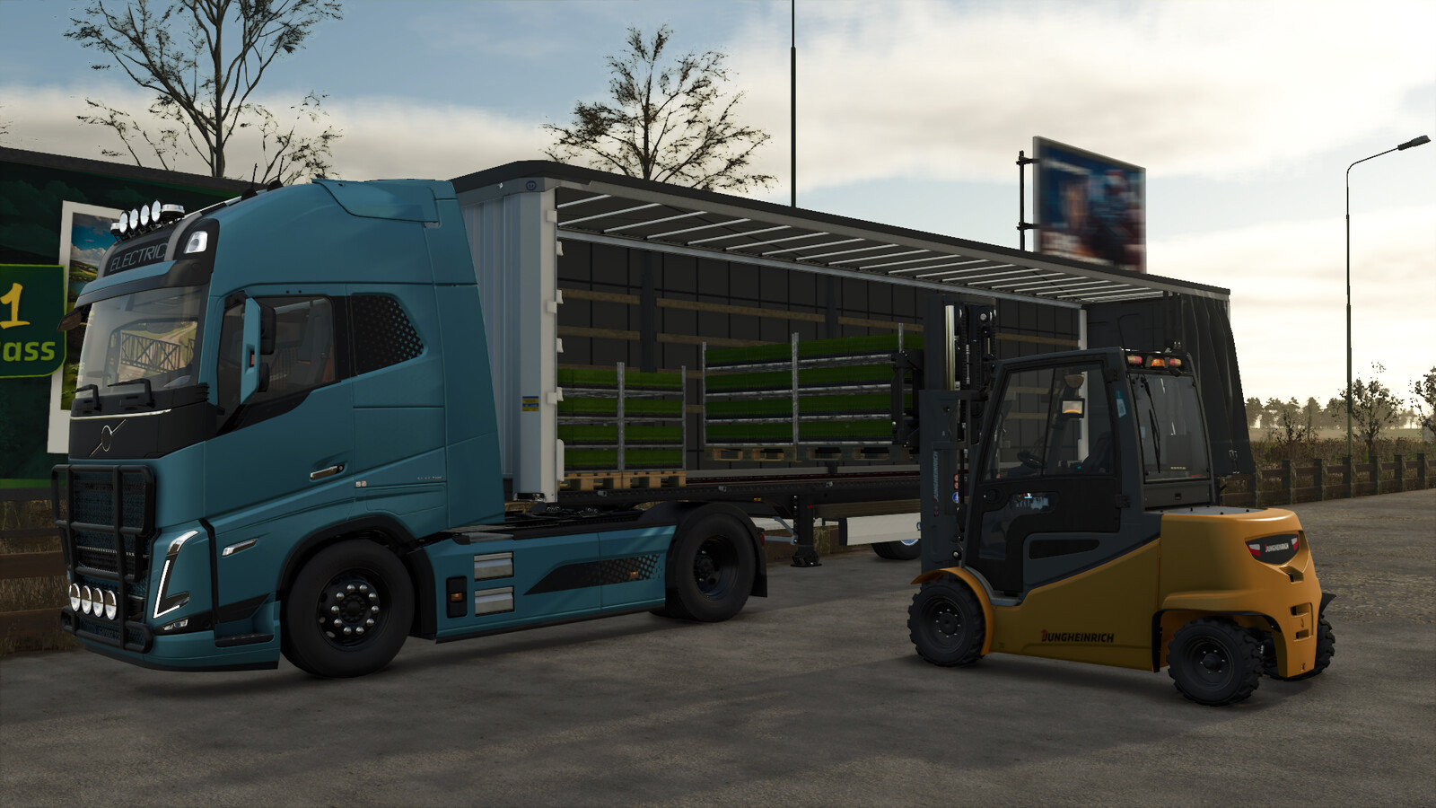 LS25,Selbstfahrer,Gabelstapler,,Jungheinrich EFG S50 2.4 Meter