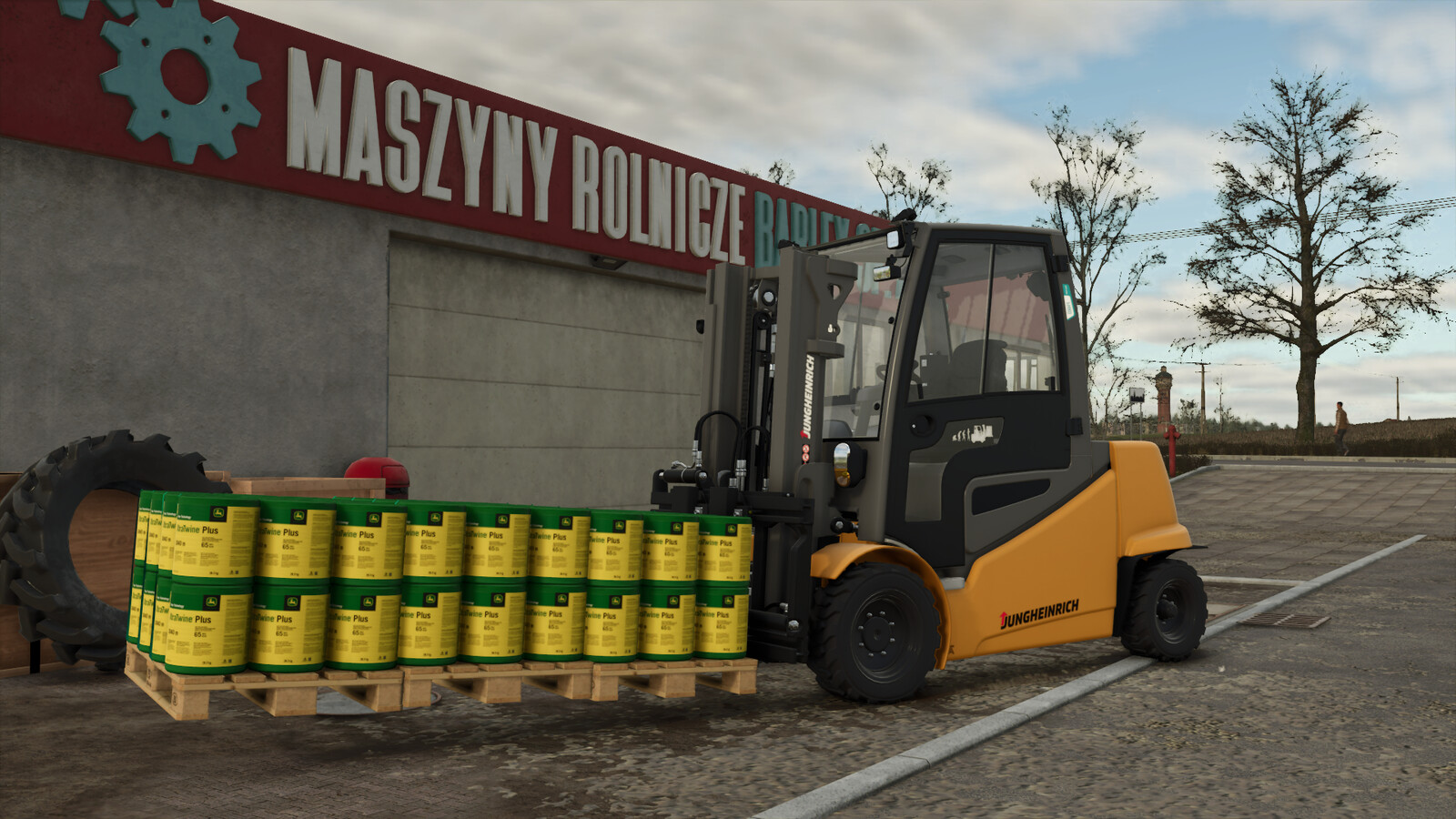 LS25,Selbstfahrer,Gabelstapler,,Jungheinrich EFG S50 2.4 Meter