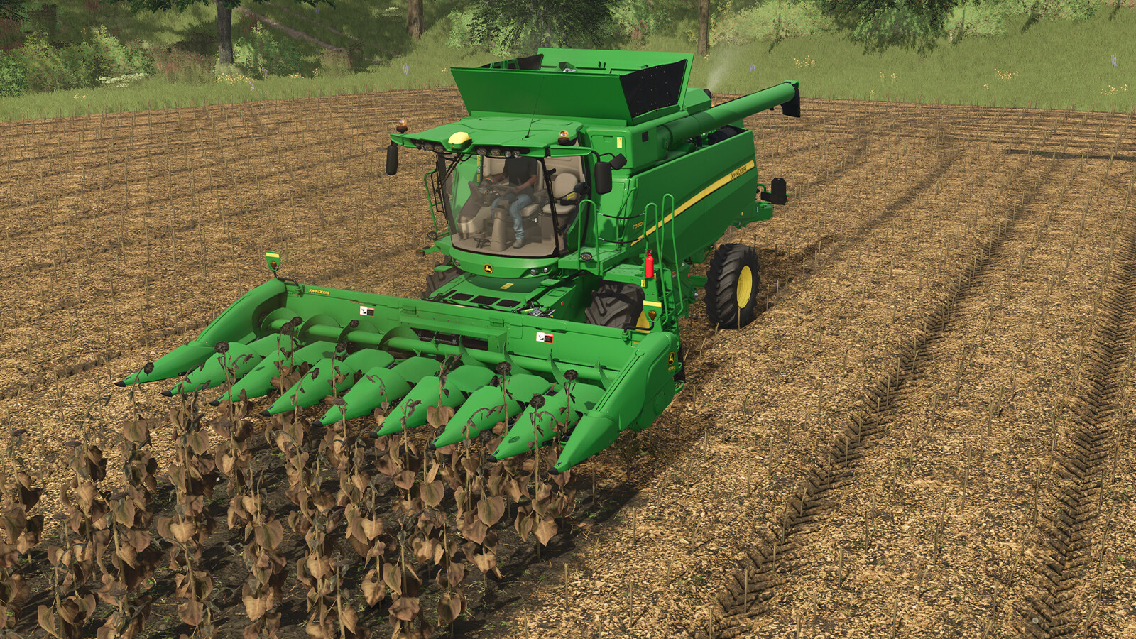 LS25,Selbstfahrer,Mähdrescher,John Deere,John Deere T560 Pack