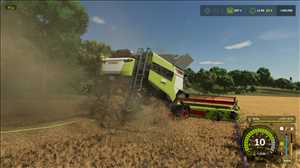 landwirtschafts farming simulator ls fs 25 2025 ls25 fs22 ls2025 fs2025 mods free download farm sim Automatisches Stoppen Für Volle Mähdrescher 1.1.0.0